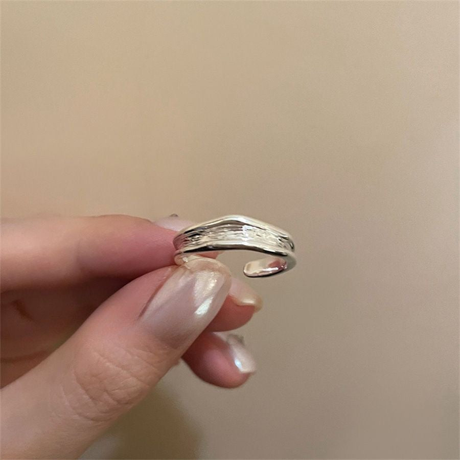 [Instock] 韓系波紋開口戒指套裝 Wave Open Ring Set