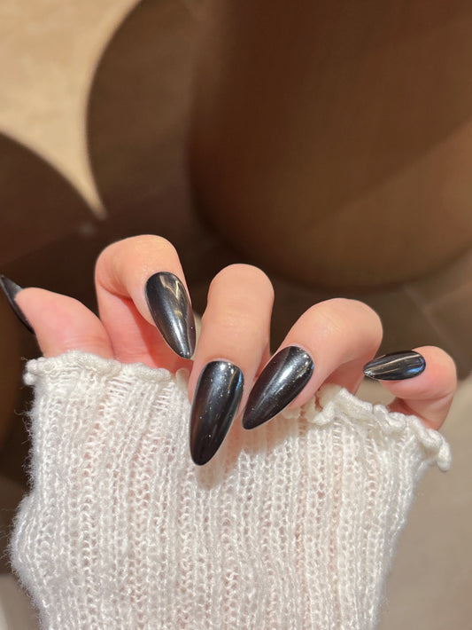 [Pre Order] 魅惑黑曜石穿戴甲 Obsidian Charm Press On Nail