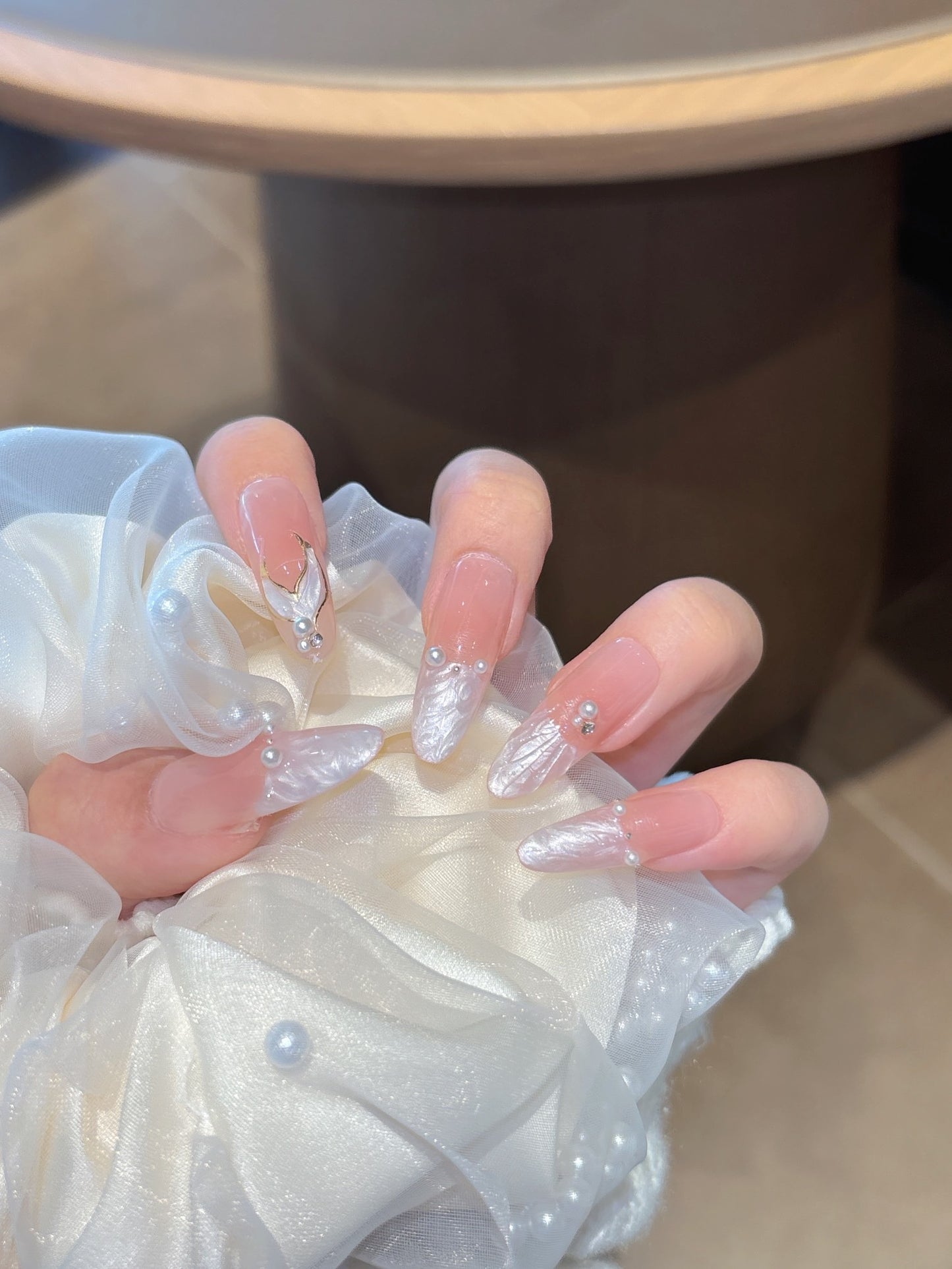 [Pre Order] 冰雪夢幻穿戴甲 Frosted Dream Press On Nail