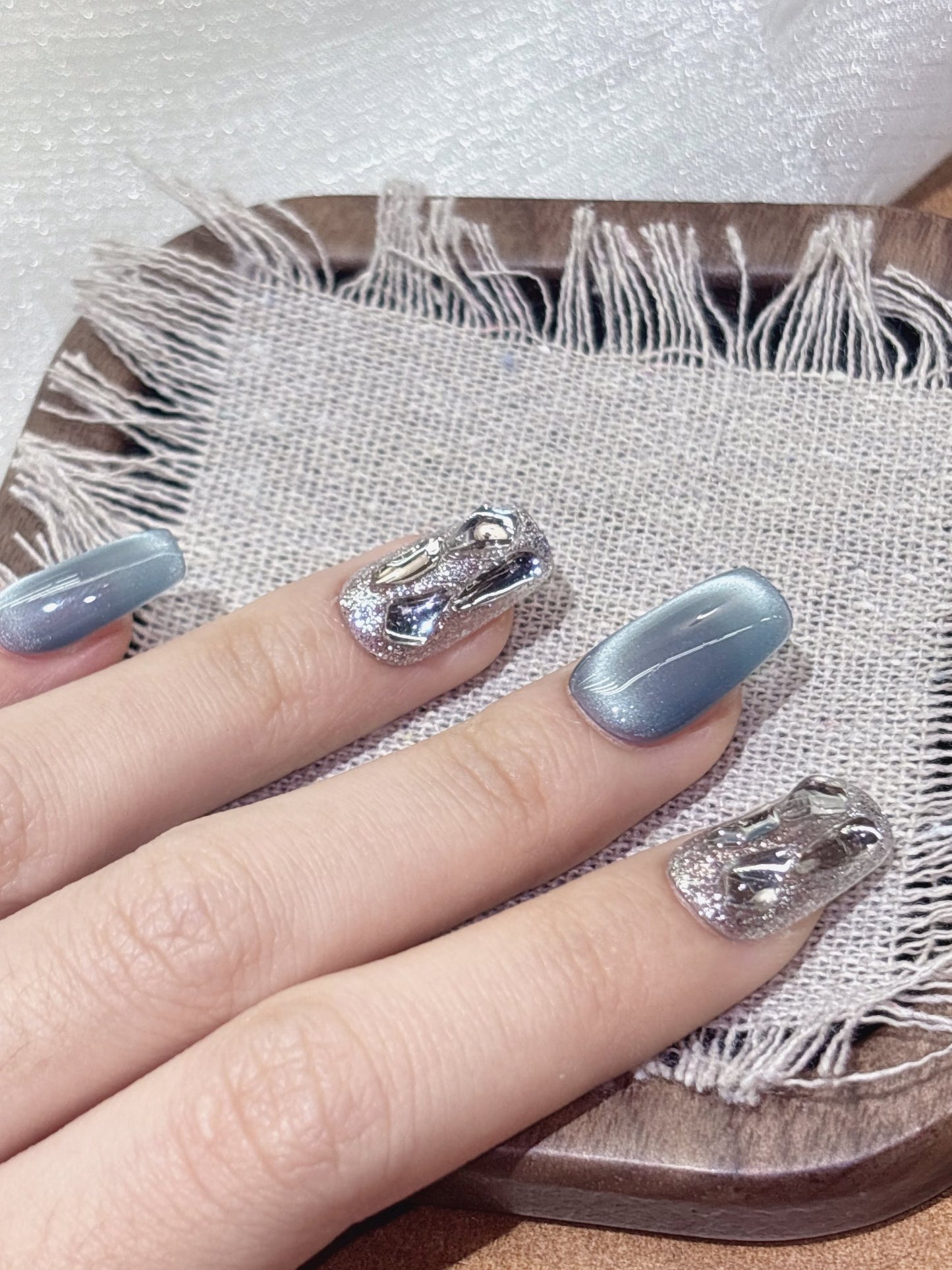 [Pre Order] 極地閃耀穿戴甲 Polar Sparkle Press On Nails