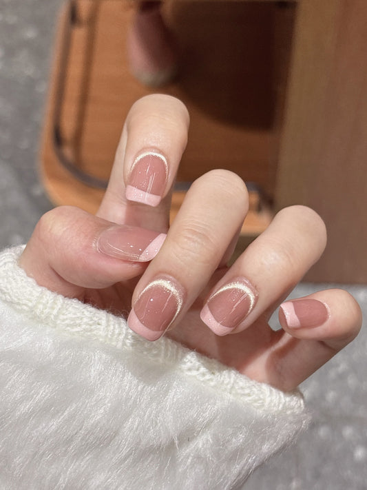 [Pre Order] 裸粉法式 Nude Pink French