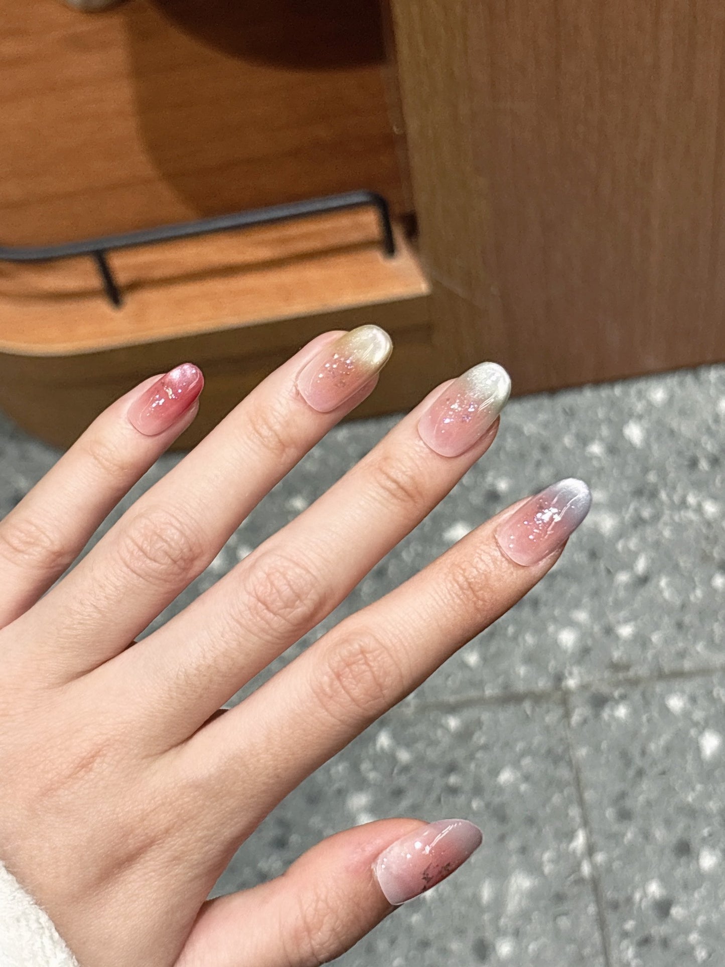 [Pre Order] 糖果漸變穿戴甲 Candy Gradient Press On Nails