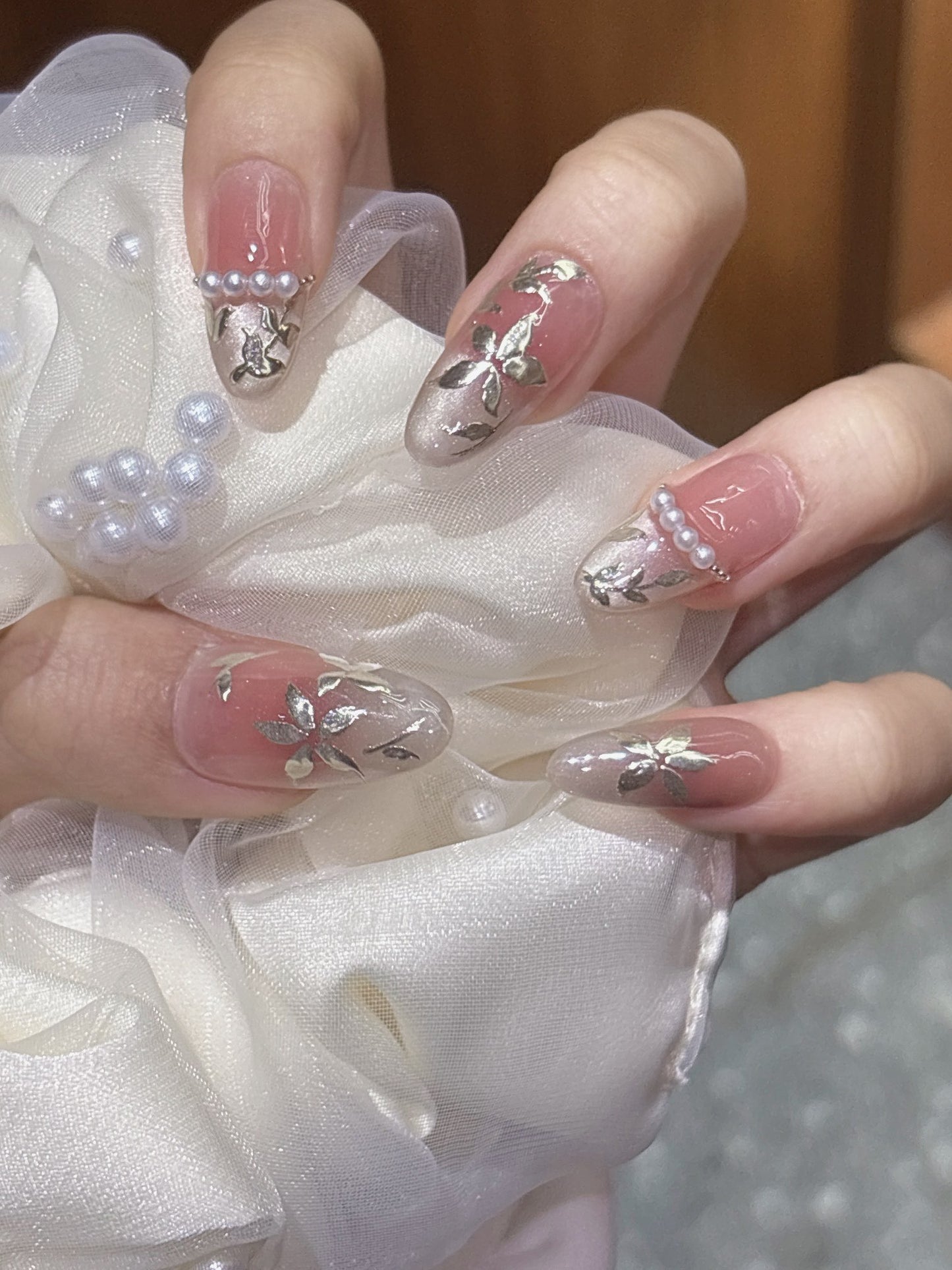 [Pre Order] 復古花園穿戴甲 Vintage Garden Press On Nails