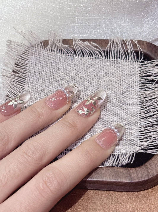 [Pre Order] 復古花園穿戴甲 Vintage Garden Press On Nails