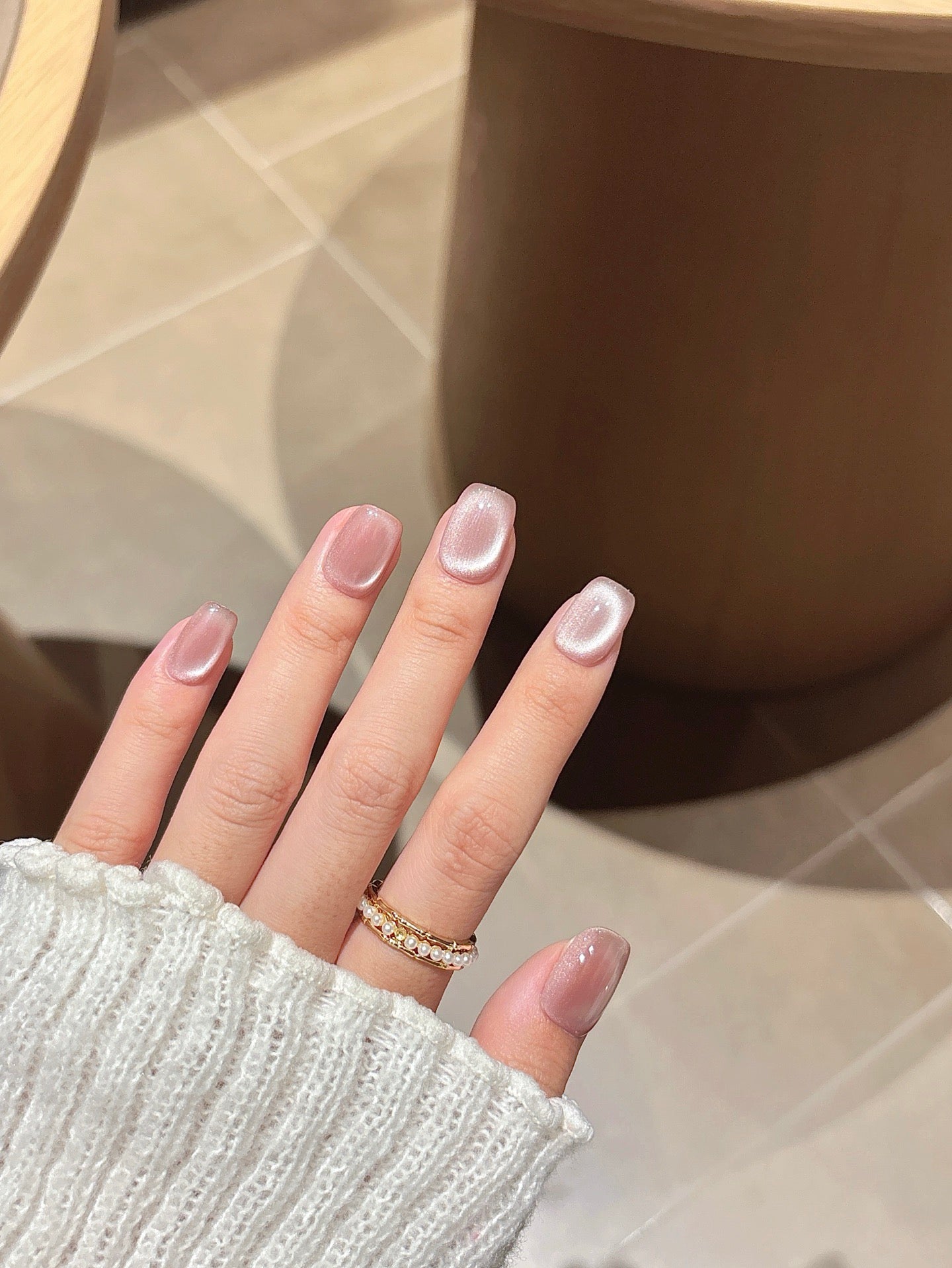 [Pre Order] 柔光貓眼穿戴甲 Sheen Cat Eye Press-On Nails