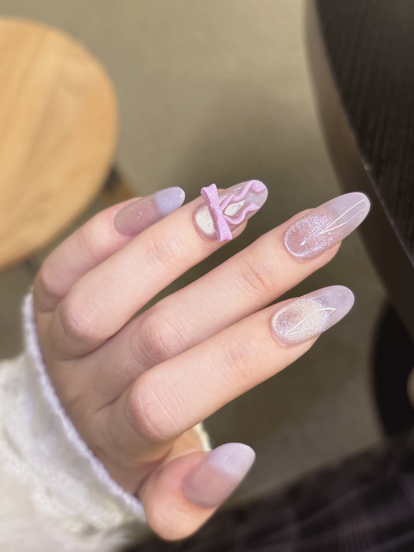 [Pre Order] 薰衣草夢境穿戴甲 Lavender Haze Press-On Nails