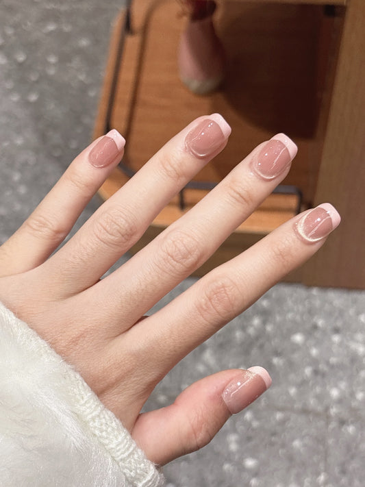 [Pre Order] 裸粉法式 Nude Pink French