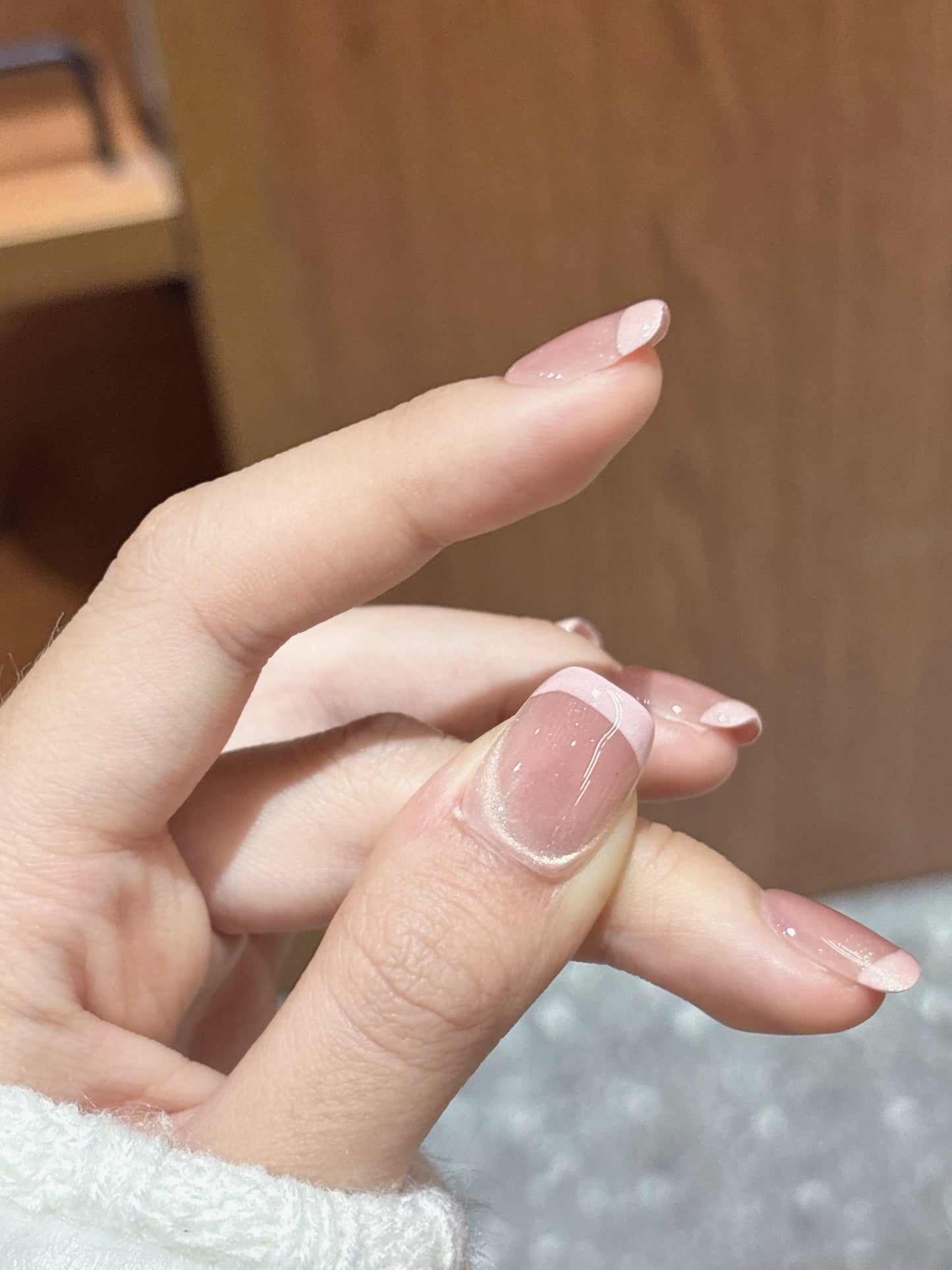 [Pre Order] 裸粉法式 Nude Pink French