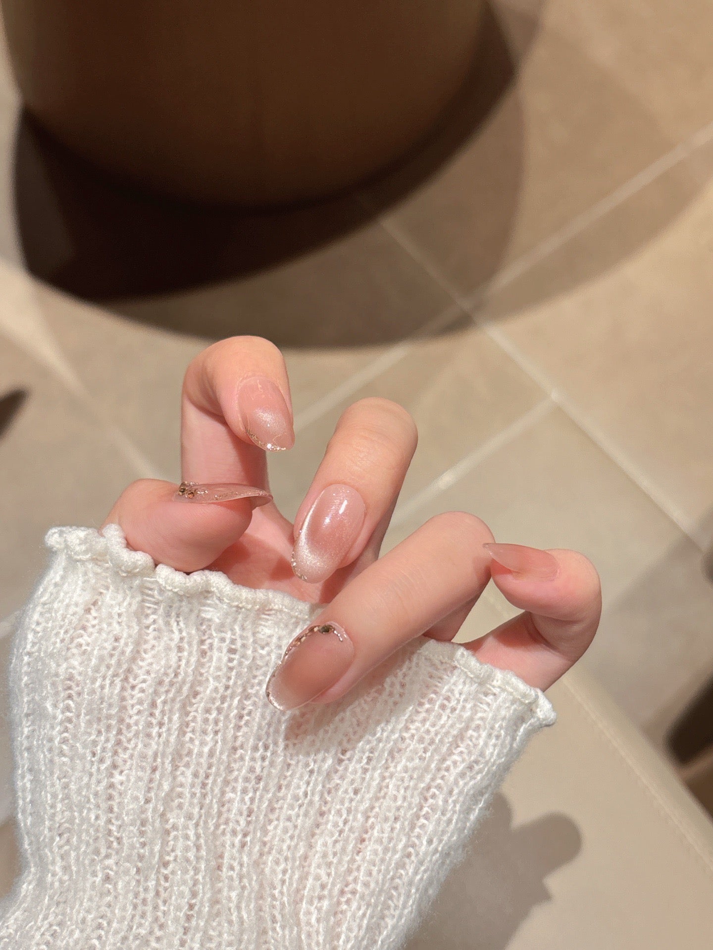 [Pre Order]  清透漸層法式穿戴甲 Sheer Gradient French Press-On Nails