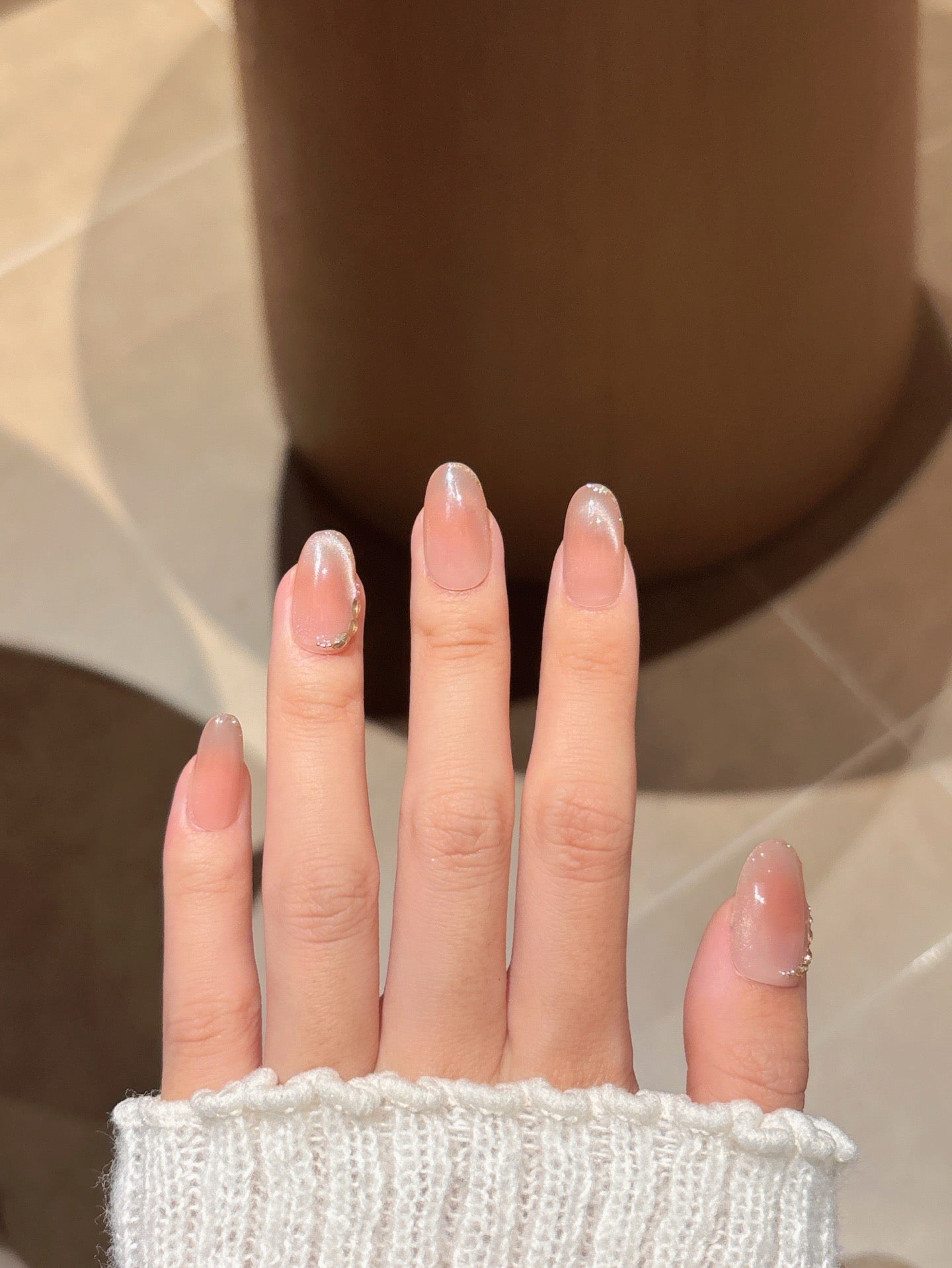 [Pre Order]  清透漸層法式穿戴甲 Sheer Gradient French Press-On Nails
